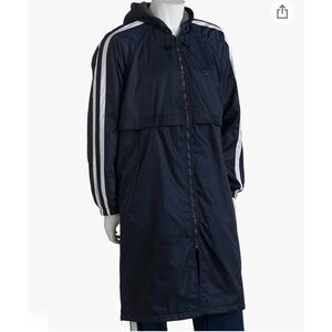 Speedo Unisex Navy Fleece Lined Swimmers Parka - Small